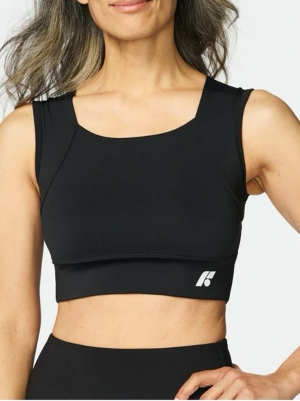 Forme Black Power Sports Bra